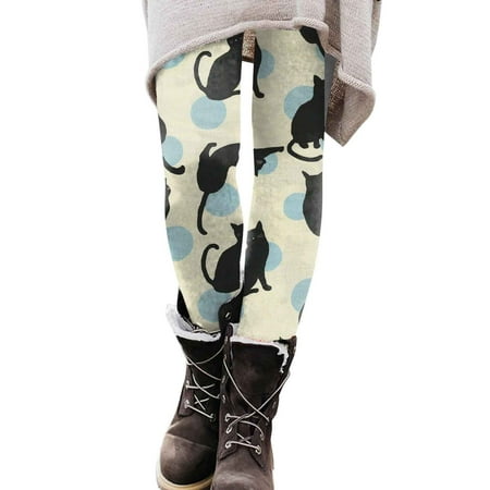 

Womens Casual Printed High Waist Leggings Lift Fitness Sports Leggings Yoga Pants Yoga Harem Pants Women plus Size Maternity Yoga Pants