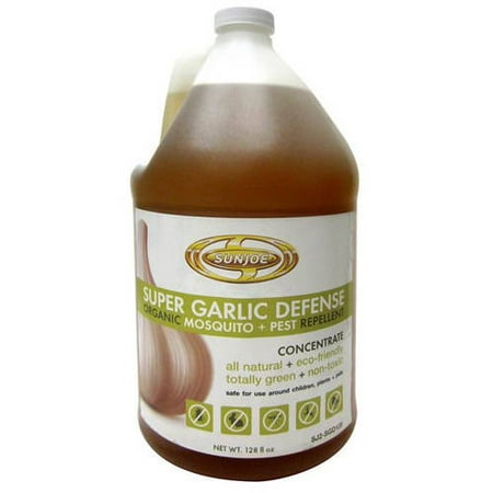 - Sun Joe Super Garlic Defense Organic Mosquito and Pest Repellent, 128 oz