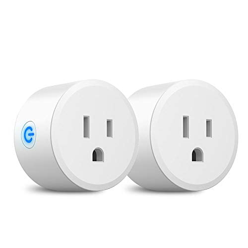 Smart Plug Alexa Smart Plugs Zigbee Echo Smart Socket Mini Multi Plug Power Outlet Extender ​Compatible with  Echo SmartThings Hub Hub Required Timer APP Voice Control 2 Pack Google Home