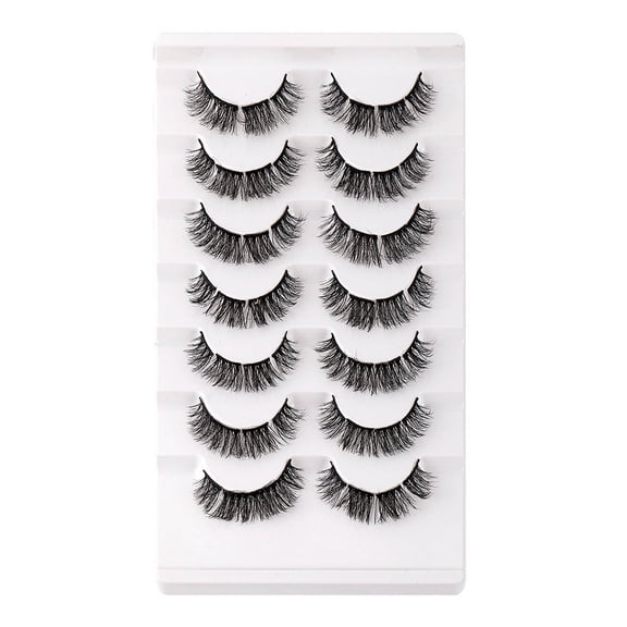 Dramatic Volume 7 Pairs Eyelashes Layered And for Stunning