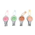 thumbnail image 1 of 4pcs Creative Keychain Pendants Nail Clippers Key Decorations (Assorted Color), 1 of 6