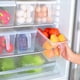 thumbnail image 3 of Contenedores de almacenamiento de 2 piezas para alimentos, frutas y verduras Organizadores de refrigerador transparentes de primera calidad, 3 of 8