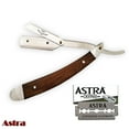 thumbnail image 1 of Wooden Handle Stainless Steel Straight Razor Shaving Tool Shave RASIERER RAPADA, 1 of 7