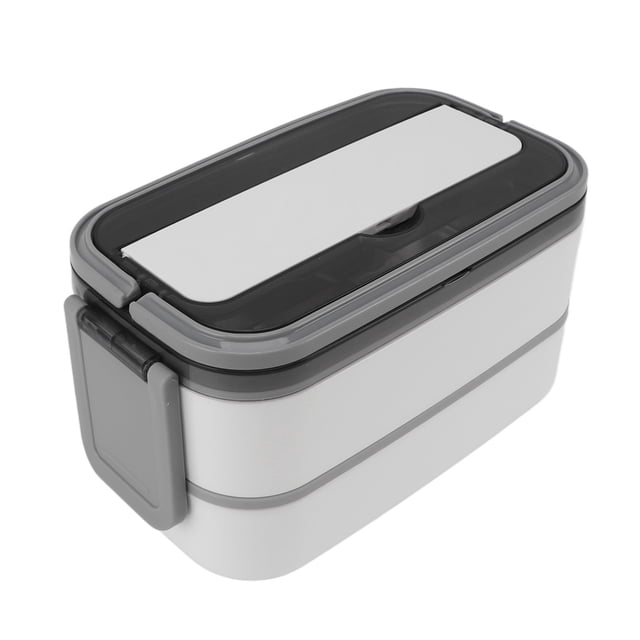 AQXREIGHT Lunch Box Double Layer Microwave Safe Leakage Proof Stainless Steel Portable Divided Box For Office School Picnic Tiffin Box For Adults Lunch Box Microwave Safe
