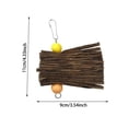 thumbnail image 3 of Bird Shredding Toy Hanging Chew Activity for Small Parrots Budgies Conures Cage Enrichment and Play,A-11cm, 3 of 6