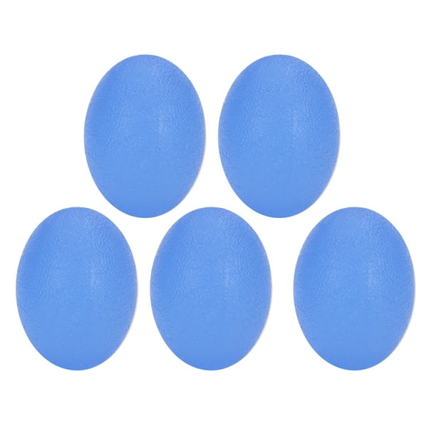 Pelota de entrenamiento con los dedos, 5 piezas de forma ovalada, pelota de agarre de mano elástica, pelota de agarre de rehabilitación probada y confiable