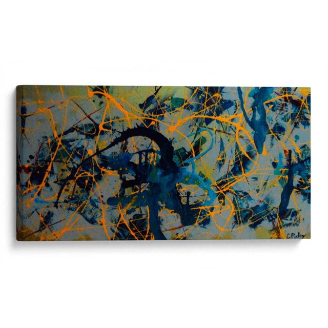 Cuadro decorativo - Nina S, Carlos Pixley 60x30 Canvas Lab Abstracto,