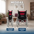 thumbnail image 4 of Silla De Ruedas De Aluminio Plegable Ultraligera y Ultracompacta HILPHY MEDICAL  ALUMINIO, 4 of 9