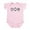 Petal Pink, variant on CafePress - Peace Love Jane Infant Bodysuit - Baby Light Bodysuit, Size Newborn - 24 Months