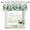 Green, variant on 2 Pack Valances for Window, Green Blooms Floral Short Curtains for Kitchen Bedroom Living Room, Farmhouse Spring Flowers Botanical Rod Pocket Small Window Treatment Valance Drapes 42 x 18 Inch