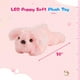 thumbnail image 2 of Peluche WEWILL Cachorro Rosa de 25 cm con Luz LED, 2 of 9