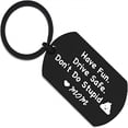 thumbnail image 2 of DESIGNICE Drive Safe Keychain for Boyfriend Husband,Drive Safe Handsome I Need You Here with Me Keyring Birthday Gifts for Him Her, 2 of 7