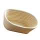 thumbnail image 1 of Bearachild Cesta de mimbre de varios tamaños, redonda ovalada rústica para fermentación de pan, cesta de mimbre, cuenco para hornear, Herramientas y accesorios para hornear 17*12*6cm, 1 of 6
