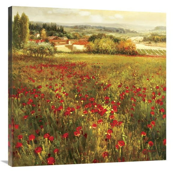 36 x 36 in. Fiori Piccoli Art Print - K. Solaman