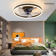 thumbnail image 4 of Ventilador de techo inteligente Homeasy LED con control remoto Moderno, 4 of 5