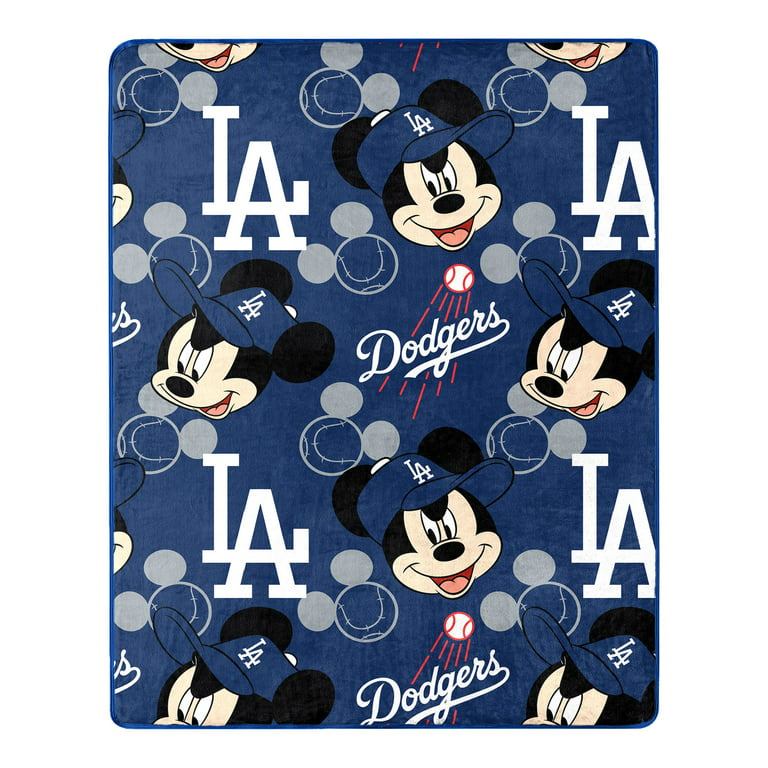 Los Angeles Dodgers Northwest x Disney Mickey Hugger Pillow & Silk Touch  Throw Set