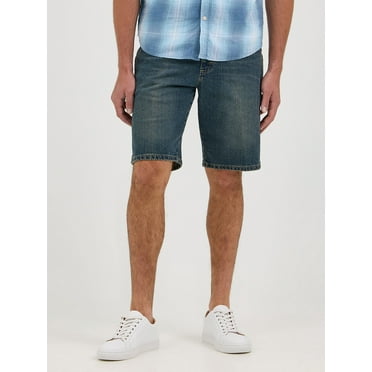Wrangler Men's Denim Stretch Relaxed Fit Carpenter Shorts