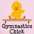thumbnail image 2 of CafePress - Gymnastics Chick Infant Bodysuit - Baby Light Bodysuit, Size Newborn - 24 Months, 2 of 4