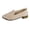 Khaki_038, variant on Domuza Women's Ballerina Slip On Knitted Trainers 2026 Summer Non Slip Comfortable Breathable Sporty Flat Shoes for Walking Black 9（EU-42）