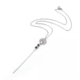 thumbnail image 5 of EOEMY Stainless Steel Set Pendant Necklace Earrings Tree Of Life Necklace 18.1" P757-Black, 5 of 7