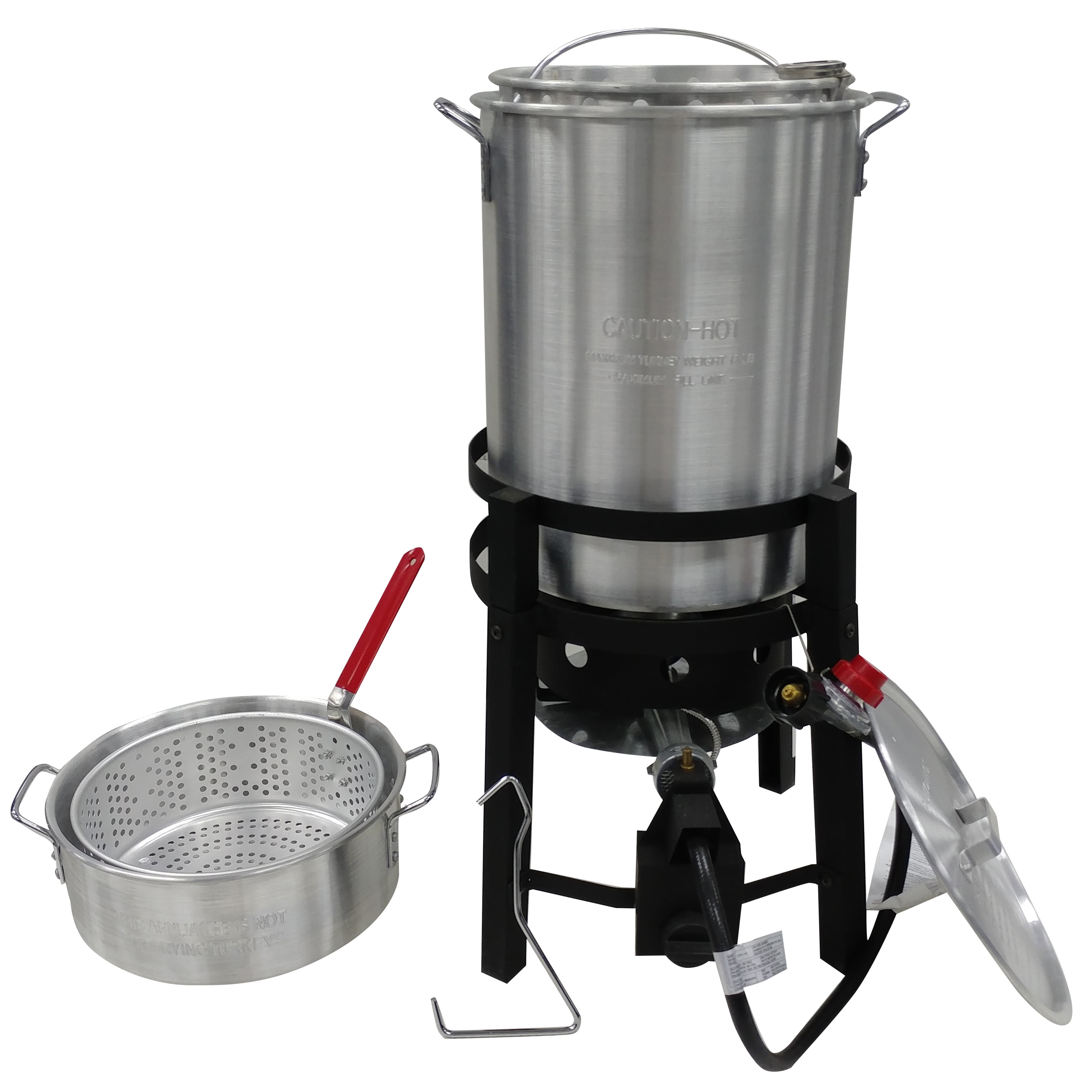 Grillsmith Deluxe Combo Turkey & Fish Fryer Set - Walmart.com