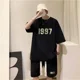 thumbnail image 5 of Nuevos conjuntos de pantalones cortos de moda de verano para hombre, chándales con gráficos de oso de anime, ropa deportiva de tendencia, trajes de 2 piezas, ropa de calle, conjuntos unisex, 5 of 5