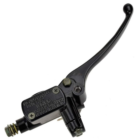 HIAORS Front Right Brake Master Cylinder Lever Pump with 8mm Mirror Hole for GY6 50cc 125cc 150cc 250cc Peace Wolf Islander Tomos Scooter Moped ATV Dirt Pit Bike Parts