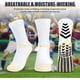 thumbnail image 2 of 3 Pares Calcetines Deportivos Antideslizantes Calcetines de Fútbol Transpirables para Hombre Calcetines Deportivos Calcetines Antiampollas de Compresión Senderismo, Trekking, Baloncesto, 2 of 5