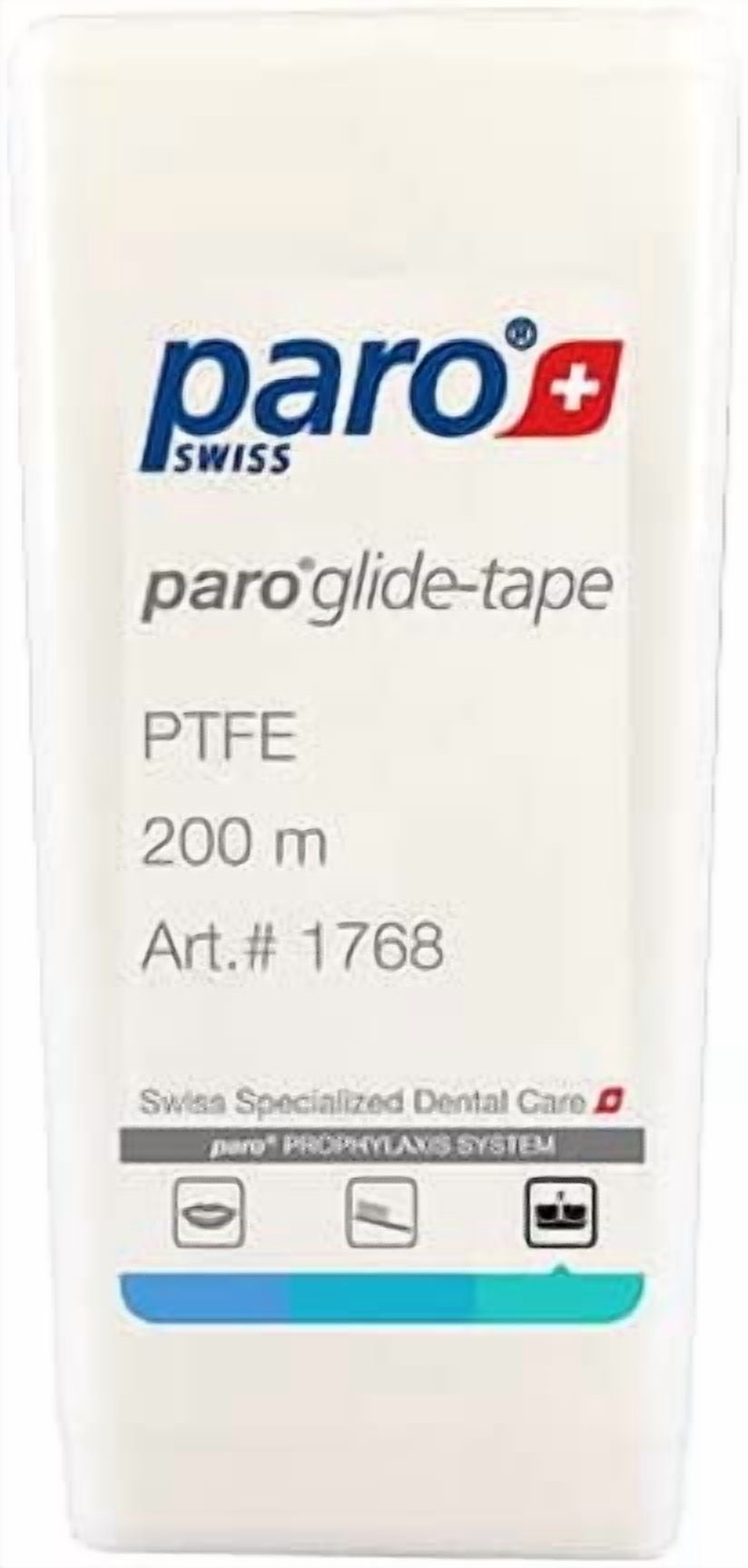 Paro Floss Holder and Paro Glide-Tape 200M, PTFE | Easy Grip | Perfect Combo