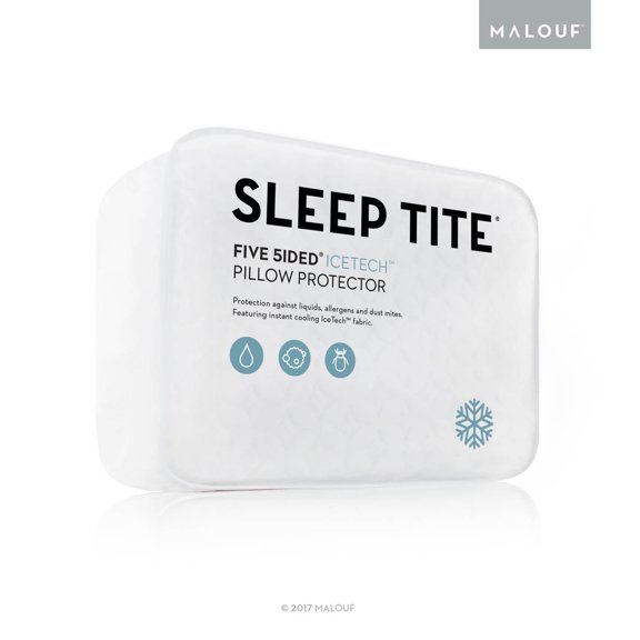 Sleep Tite Five Sided IceTech Cooling Waterproof Pillow Protector