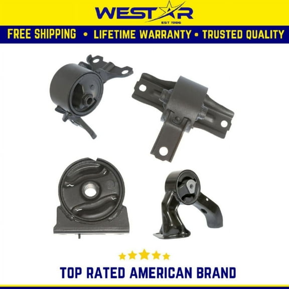 Engine Motor & Auto Trans. Mount Full Set 2007-2009 Dodge Caliber 2.4L FWD Replaces 3130 3131 3134 3145