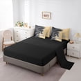 thumbnail image 5 of jejeloiu American Rugby Sport 7 Pieces Bedding Comforter Set,Gold Black Ombre Full Bedding Set For Teens Reversible, 5 of 8