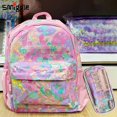 thumbnail image 2 of Mochila Smiggle australiana auténtica nueva de 2024, bonita mochila de papelería para niños, mochila para estudiantes, estuche para lápices, mochila de viaje, regalo para estudiantes, 2 of 5