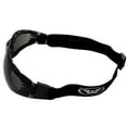 thumbnail image 3 of Global Vision Ideal Foam Padded Riding Motorcycle Safety Goggles ANSI Z87.1 Black with Smoke Lens, 3 of 6