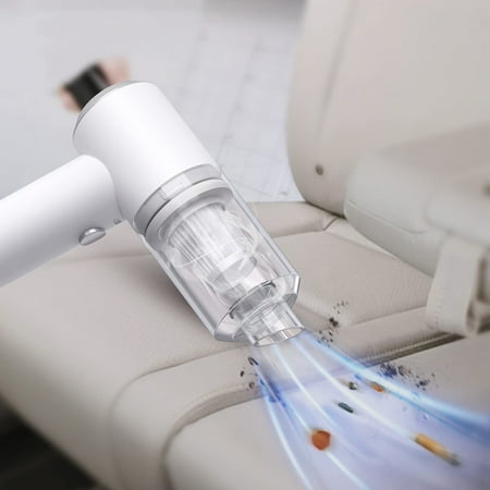 

GoFJ Hair Vacuum Cordless Low Noise Handheld Portable 6000Pa Powerful Cyclonic Car Vacuum Cleaner for Vehicle