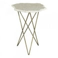 thumbnail image 2 of Home Square Contemporary Terrazzo Side Table in White - Set of 2, 2 of 4
