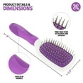thumbnail image 3 of Poodle Pet Stainless Steel Bristle Brush, Pet Grooming Brush for Dogs & Cats, 3 of 8
