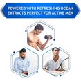 thumbnail image 3 of Desodorante roll-on Nivea Men Fresh Active, 48 horas de protección, extractos marinos, frescura duradera, sin alcohol, 50 ml (1.7 oz) cada uno, paquete de 3, 3 of 3