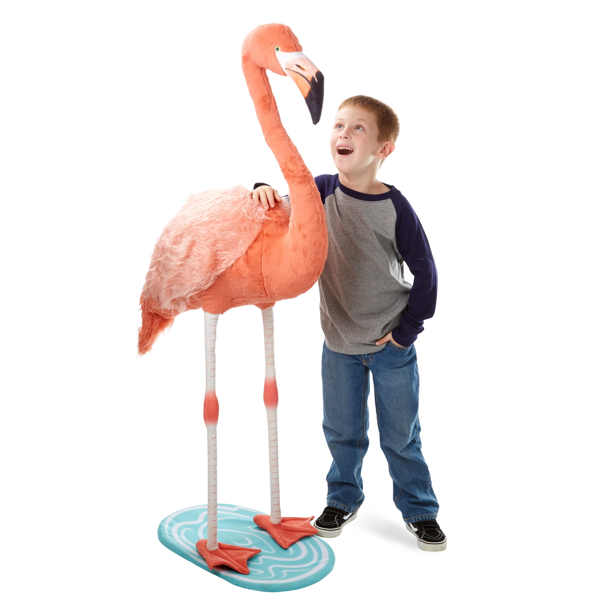 giant flamingo plush walmart