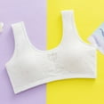 thumbnail image 3 of 4Pack Girls Bra Teen Underwear Vest Puberty Sport Training Bra Breathable No Trace Bras for Teen Girl, 3 of 9