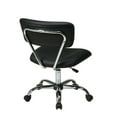 thumbnail image 3 of Chaise Vista de Office Star, vinyle noir, 3 of 3