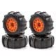 thumbnail image 2 of Neumlicos RC Tiros de Rueda RC CAR NIGHT 4 PCS REMPLAZO PARA 1/10 Camión de Corta Cursos 727 Slash K1 RC Car RC, 2 of 7