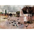 thumbnail image 3 of Charles Conder 18x14 Black Modern Framed Museum Art Print Titled - Tea-Time (1888), 3 of 5