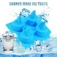 thumbnail image 4 of Clearance Under 10$! Ice Tray Molds Sharks Ice Tray Fin Ice Tray Creative Fish Tail Ice Box Ice Mak Ice Tray, 4 of 6