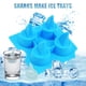thumbnail image 4 of Moldes Bandeja de Hielo de Tiburones Bandeja de Hielo de Aleta Caja de Hielo de Cola de Pez Creativa Hielo Hielo Mak, 4 of 6