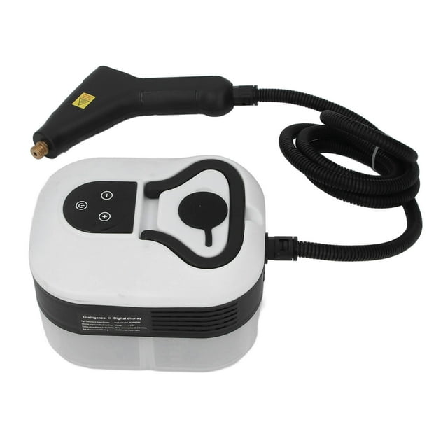 Portable Steam Cleaner Handheld Steamer Cleaning Machine High Temperature 105C/221F Pressurized with 1200ml Tanks 2m Hose for Floors Tiles Cars Kitchen Bathroom