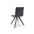 thumbnail image 3 of Whiteline Modern Living Black Olga Contemporary Faux Leather Dining Chair, 2 Piece Set, 3 of 4