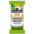 thumbnail image 2 of Once Again Peanut Butter Graham Cracker Sandwiches - Organic & Gluten Free, Non-GMO - Gluten Free Certified, Vegan, Kosher - Box of 8 Sandwich Packs, 2 of 3
