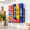 Black-1 Pack, variant on White 1 Pack Kitchen Wrap & Food Bag Organizer Wall or Cabinet Mount Storage Rack