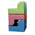 thumbnail image 5 of Children's Factory Library Trio Kids Lounge Chairs, Multicolor (3 Pack), 5 of 8